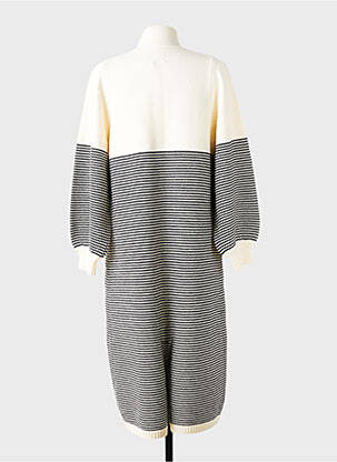 Gilet manches longues stretch beige ORFEO femme