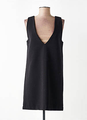 Robe courte sans manche sans manche noir LAURE + MAX femme