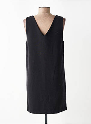Robe courte sans manche sans manche noir LAURE + MAX femme
