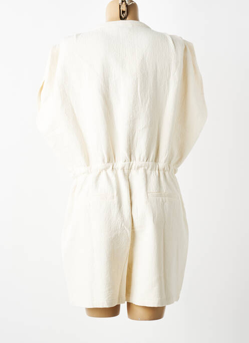 Combishort poches manches courtes beige SEE U SOON femme