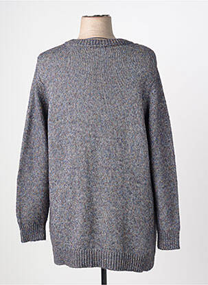 Pull coupe droite manches longues gris CISO femme