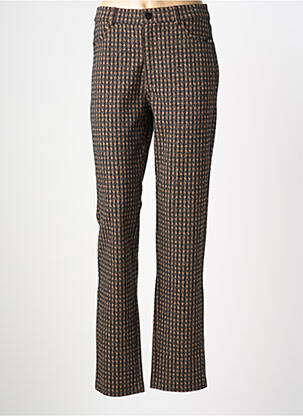 Pantalon slim stretch taille normale noir LEO & UGO femme
