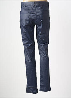 Pantalon slim stretch taille normale bleu DELAHAYE femme