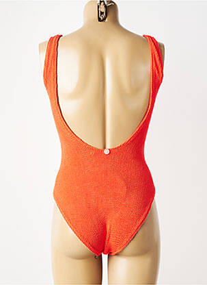 Maillot de bain 1 pièce stretch orange SORBET ISLAND femme
