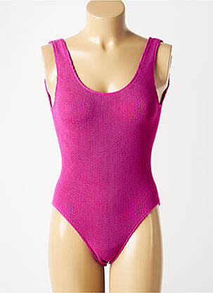 Maillot de bain 1 pièce stretch violet SORBET ISLAND femme