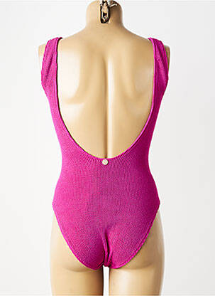 Maillot de bain 1 pièce stretch violet SORBET ISLAND femme