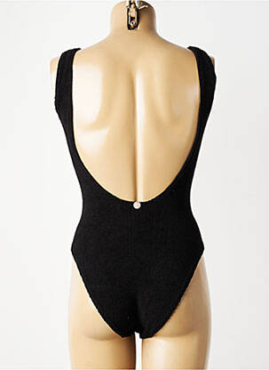Maillot de bain 1 pièce stretch noir SORBET ISLAND femme