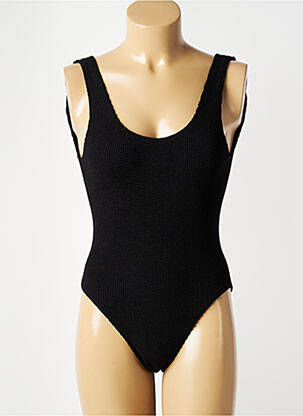 Maillot de bain 1 pièce stretch noir SORBET ISLAND femme