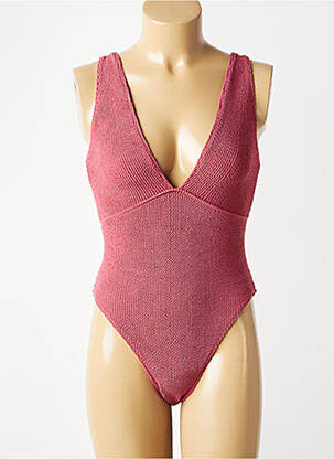 Maillot de bain 1 pièce stretch rose SORBET ISLAND femme