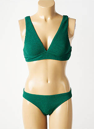 Maillot de bain 2 pièces stretch vert SORBET ISLAND femme