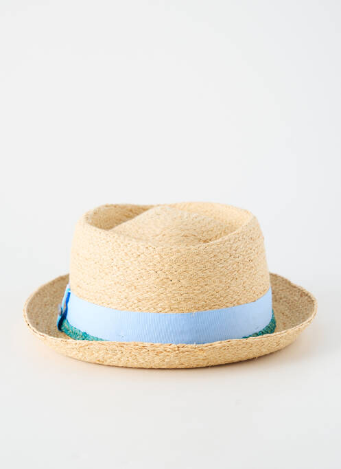 Chapeau forme chapeau paille bleu STETSON homme