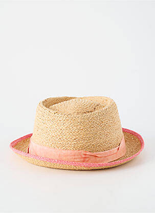 Chapeau forme chapeau paille rose STETSON homme