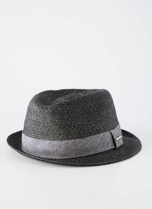 Chapeau forme chapeau paille noir STETSON homme