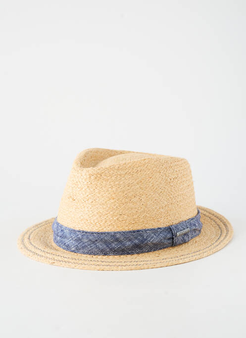 Chapeau forme chapeau paille beige STETSON homme