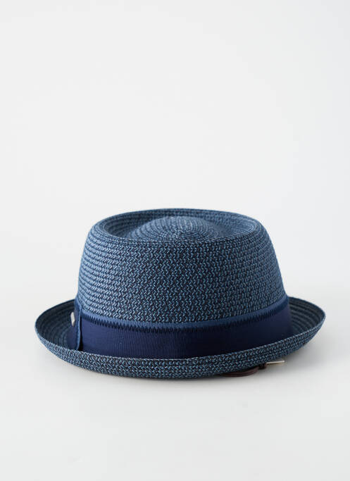 Chapeau forme chapeau paille bleu STETSON homme