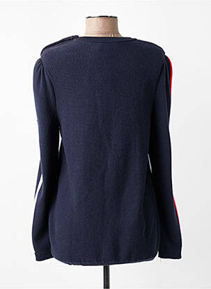 Pull coupe cintrée manches longues bleu SAINT JAMES femme