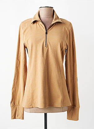 Polaire coupe cintrée beige HV POLO femme