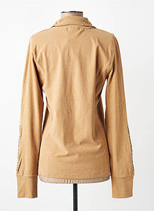 Polaire coupe cintrée beige HV POLO femme