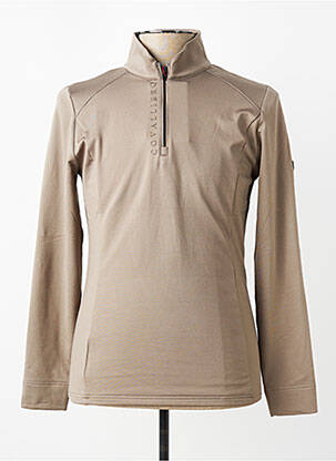 Polaire coupe cintrée beige COVALLIERO homme