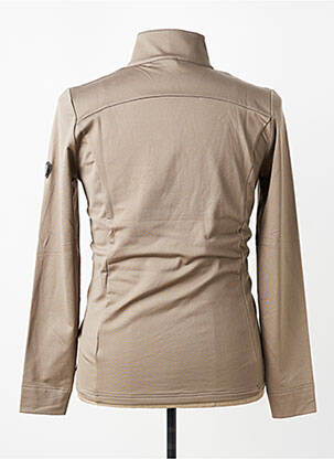 Polaire coupe cintrée beige COVALLIERO homme