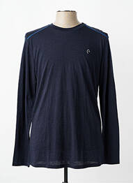 T-shirt coupe droite manches longues bleu EQUITHEME homme