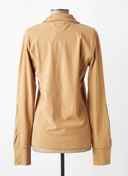 Polaire coupe cintrée beige HV POLO femme