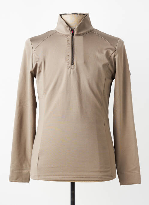 Polaire coupe cintrée beige COVALLIERO homme