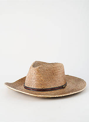 Chapeau forme chapeau paille marron STETSON homme