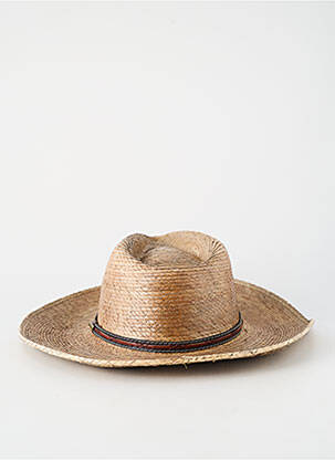 Chapeau forme chapeau paille marron STETSON homme