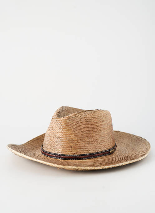 Chapeau forme chapeau paille marron STETSON homme