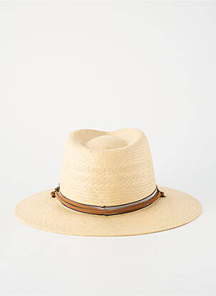 Chapeau forme chapeau paille marron STETSON homme