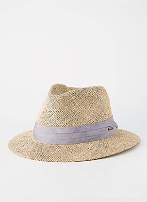 Chapeau forme chapeau paille gris STETSON homme