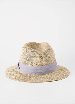 Chapeau forme chapeau paille gris STETSON homme