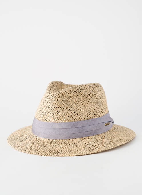 Chapeau forme chapeau paille gris STETSON homme