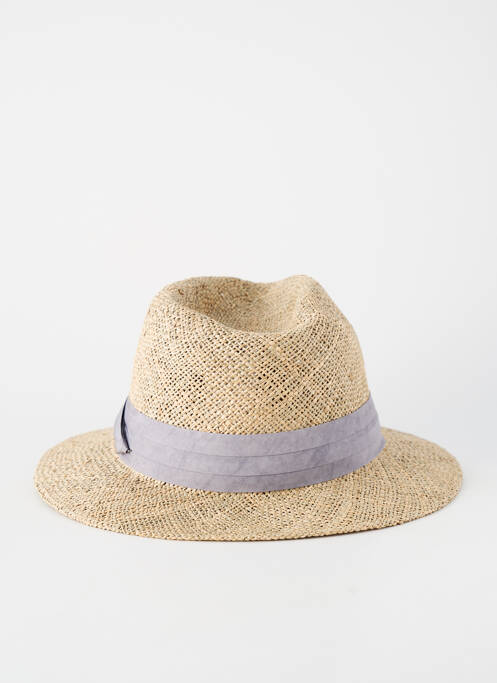 Chapeau forme chapeau paille gris STETSON homme