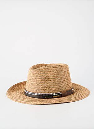 Chapeau forme chapeau paille marron STETSON homme