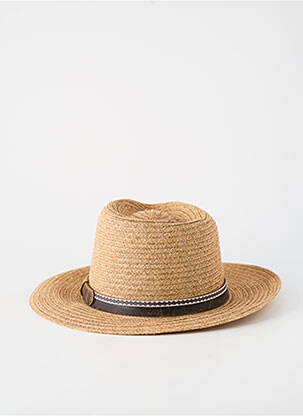 Chapeau forme chapeau paille marron STETSON homme