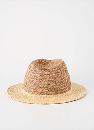 Chapeau forme chapeau paille beige STETSON homme