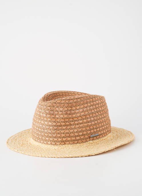 Chapeau forme chapeau paille beige STETSON homme