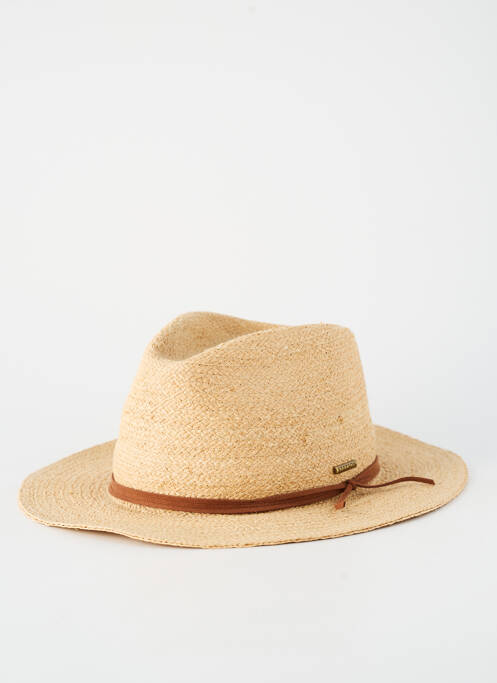 Chapeau forme chapeau paille marron STETSON homme