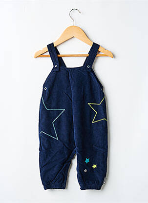 Salopette coupe droite fines bretelles bleu STERNTALER enfant