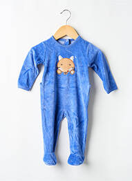 Pyjama fermeture pressionnée bleu ABSORBA garcon