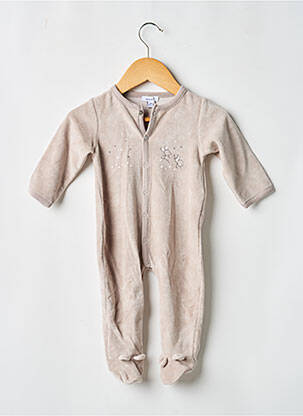 Pyjama manches longues beige ABSORBA enfant