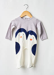 Pyjama col rond gris BOBOLI enfant