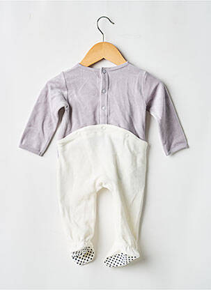 Pyjama imprimé fantaisie gris BOBOLI enfant