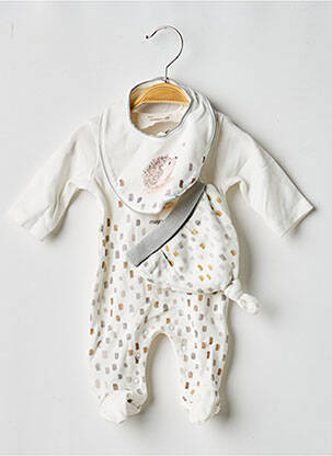 Pyjama manches longues blanc MAYORAL enfant