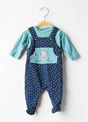 Salopette coupe cintrée fines bretelles bleu STERNTALER enfant