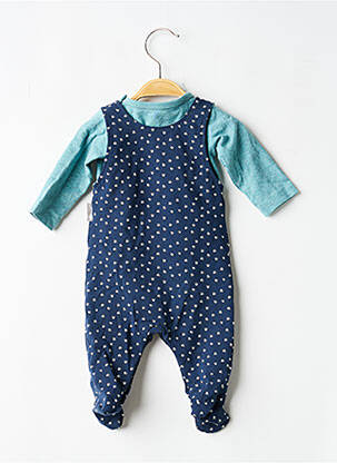 Salopette coupe cintrée fines bretelles bleu STERNTALER enfant