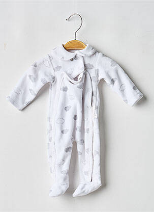 Pyjama imprimé fantaisie blanc ABSORBA enfant