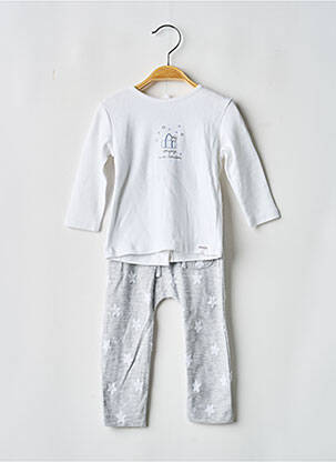 Pyjama manches longues gris ABSORBA garcon